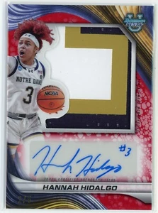 Bowman University's Best Hannah Hidalgo 2025 reliquia automática 2/5 radiocontrol Notre Dame - Imagen 1 de 10