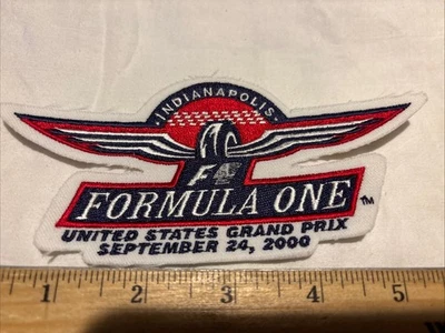 2000 Formula-1 Indianapolis United States Grand Prix Event Patch IMS F1 - Image 1 of 2