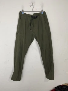 CAMP7 Boulder Colorado Mens Pants Large Olive Green Fleece Lined Jogger Outdoor - Picture 1 of 12