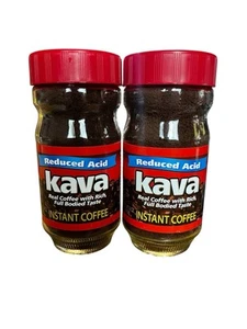 (2) Caffè istantaneo acido ridotto barattolo 4 oz confezione da 2 ricchi gusto corposo - Foto 1 di 3