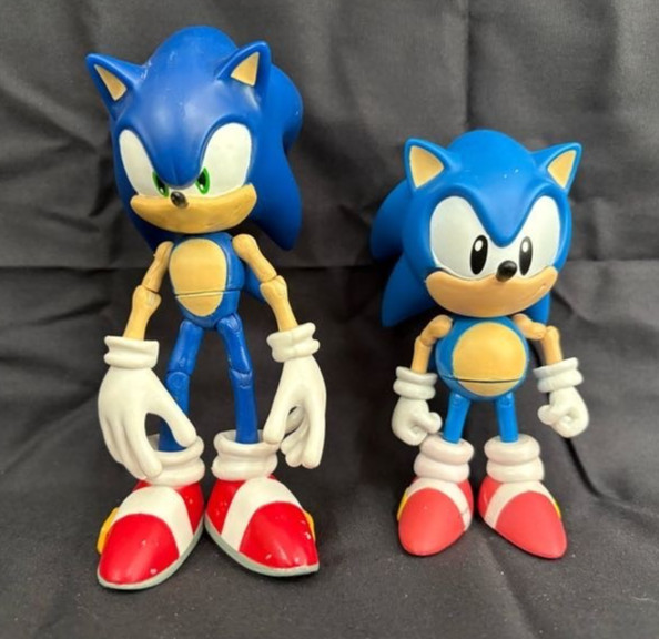 激レア　Jazwaresソニック可動フィギュアセット Sonic the Hedgehog 20th Anniversary Highly Articulated