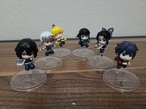 Lote de 6 minifiguras únicas de Demon Slayer Hoppin Fig - Imagen 1 de 8