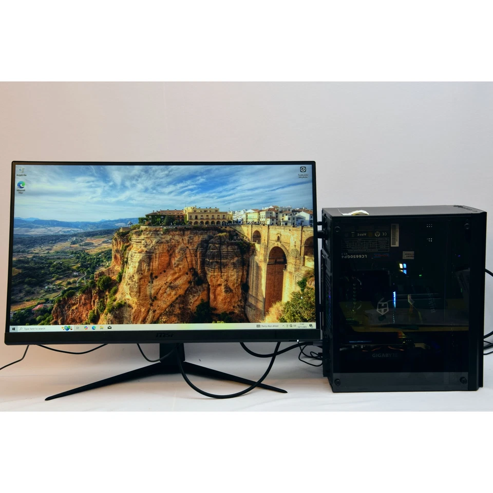 Mars Gaming PC with 27" MSI Monitor - RTX 2060 Intel i7-6700 16GB 1.5TB SSD (U) - Image 1 of 4