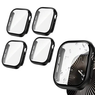 4x Case + Screen Protector for Apple Watch Series 6, 5, 4, 8, 9, 10, SE, Ultra - Image 1 of 4