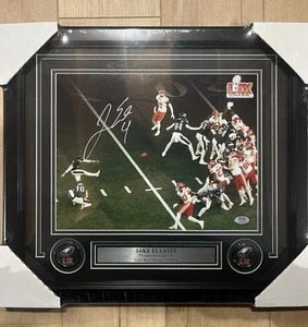 Jake Elliott Eagles Signed 11x14 Photo SBLIX PSA COA Framed! - Picture 1 of 5