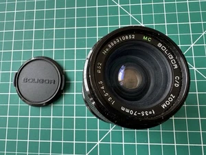 Soligor D/C Zoom f=35-70mm 1:3.5-4.5 Lens - Untested - Picture 1 of 8