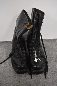 Austrian Army Semperit Combat Boots – Heereseigentum 1979 – UK Size 7 / EU 41 - Picture 1 of 24