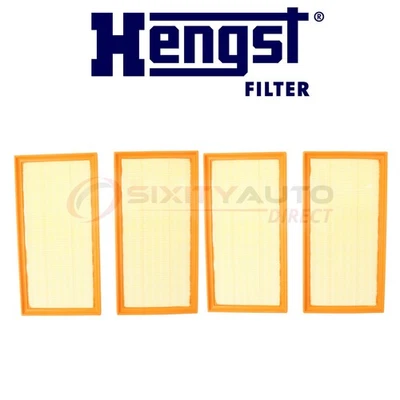 2 pc Hengst Air Filter for 2007-2011 Mercedes-Benz CLS63 AMG - Intake Inlet el - Imagem 1 de 4