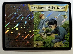 Harry Potter TCG De-Gnoming the Garden Foil Holo 9/140 Chamber Secrets Unplayed - Picture 1 of 2