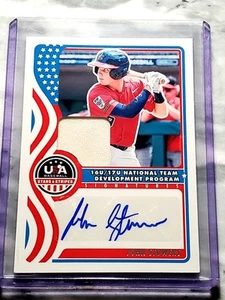 John Stowers 2025 Panini EE. UU. Estrellas y Rayas Usado en Juegos Parche Automático #NTS-JS - Imagen 1 de 2