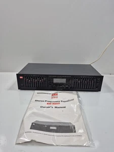 Equalizzatore di frequenza stereo BSR EQ-3000 testato funzionante bello e pulito con manuale - Foto 1 di 10