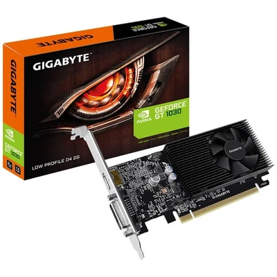 Gigabyte GV-N1030D4-2GL GeForce GT 1030 2 GB GDDR4 64 bit 4096 x 2160 Pixel PCI - Immagine 1 di 4