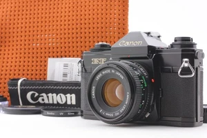 Tested OK▶[N MINT+++ CLA'd] Canon EF black + New FD NFD 50mm f/2 Lens From JAPAN - Picture 1 of 24