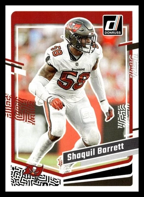 2023 Donruss #281 Shaquil Barrett Tampa Bay Buccaneers Football Card - Image 1 of 2