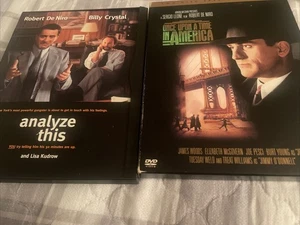 Once Upon a Time in America 2Disc Set Robert De Niro w/Slipcover + Analyze This - Picture 1 of 4
