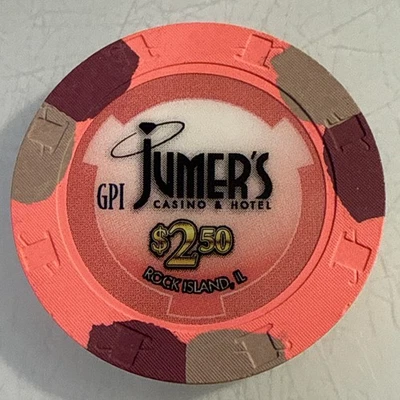 JUMPER'S CASINO $2.50 CHIP CASINO ILLINOIS ENVÍO COMBINADO Foto 1 de 3