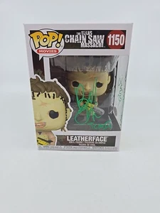 Funko Pop Movies Texas Chainsaw Massacre Leatherface 1150 Signed Bob Elmore JSA - Picture 1 of 9