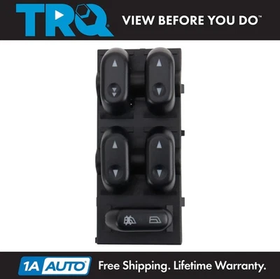 Interruptor de ventana eléctrica principal delantero TRQ lado del conductor izquierdo para camioneta Ford F150 Foto 1 de 4