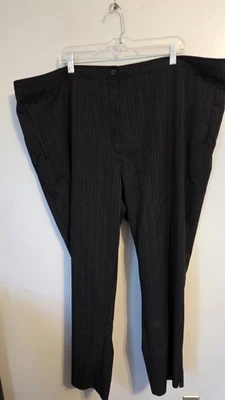 Pantalón Maggie Barnes Plus Negro Rayas 30W Foto 1 de 4