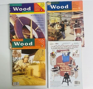 Australian Woodwooking Magazine Bundle x 4 Bulk Lot Free Post - Picture 1 of 12