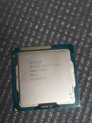 Intel 3rd Gen Core i7-3770 SR0PK 3.40GHz (Turbo 3.90GHz) 4-Core 8M LGA-1155 CPU - Image 1 of 4