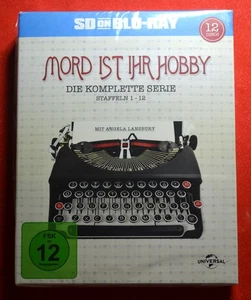 New EU IMPORT Blu ray Murder She Wrote Complete Series Seasons 1-12 Box Set - Picture 1 of 8