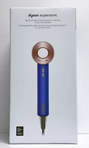 Brand New Dyson Supersonic Hair Dryer Holiday Set, Vinca Blue/Rose, Iron/Fuchsia - Picture 1 of 11