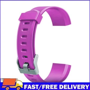 20mm Replacement Band Silicone Smart Watch Wrist Strap for ID115Plus HR (Purple) - Zdjęcie 1 z 11