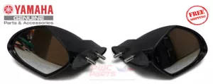 YAMAHA FZR FZS Mirror PAIR Left LH & Right RH 2009-2016 F2C-U596B F2C-U596C-00 - Picture 1 of 5