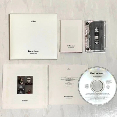 Pet Shop Boys 1990 Behaviour UK Ltd Promo Box Set CD + Cassette Tape / Brand New Foto 1 de 4