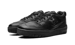 Men's New Balance 550 Triple Black Athletic Shoes Sneakers Size 7 - Picture 1 of 5
