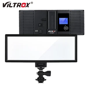 Viltrox L132T LED Video Light Bi-Color Dimmable DSLR Studio Light Lamp Panel - Picture 1 of 14