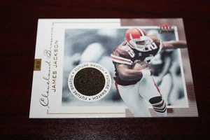2001 Fleer Genuine Rookie JAMES JACKSON Game Worn Jersey /1000 - Picture 1 of 1