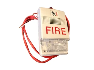 EST Edwards G1F-VM Fire Alarm Strobe Wall White - Picture 1 of 3