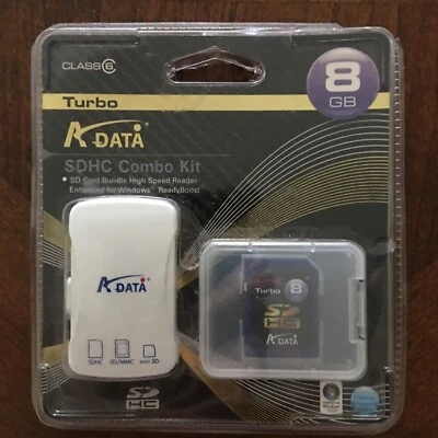 Class 6 SDHC 8GB Combo Kit! Brand New/Sealed! - Image 1 of 2