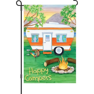 Camper Happy Brilliance (12"" x 18"" aprox) bandera tamaño jardín PR 51093 - Imagen 1 de 1