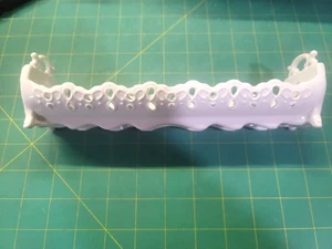 BANDEJA GALLETAS PORCELANA ENCAJE NUPCIAL MIKASSA EXCELENTE LIMPIEZA PERFECTO ESTADO - Imagen 1 de 5