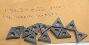 Lot of 12 New Sandvik 170.3-856 Insert Shims - Picture 1 of 2