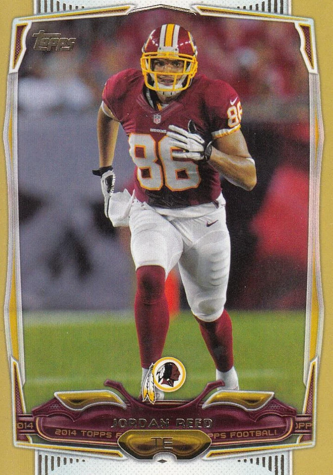 2014 Topps Gold #291 Jordan Reed Redskins - Image 1 of 1