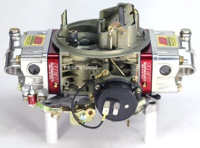 AED 850HO Aluminio Holley Doble Bomba Carburador Estrangulador Eléctrico Calle/Tira 850 Rojo Foto 1 de 2