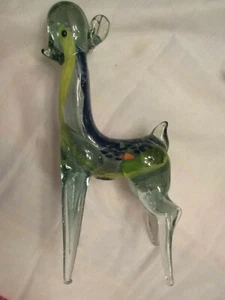 MURANO GIRAFFE FIGURINE 8"H - Picture 1 of 11