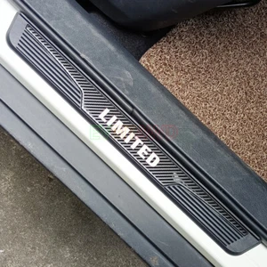 For Buick Encore GX Limited 2024 Carbon Car Door Sill Kick Plate Protector Cover - Picture 1 of 7