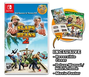 Bud Spencer & Terence Hill Slaps and Beans 2 Nintendo Switch Brand New Sealed - Picture 1 of 9