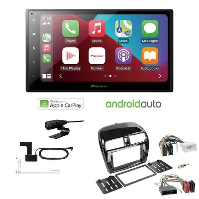 Pioneer Radio Android Auto Apple CarPlay DAB für Mitsubishi Spacestar mit Gitter - Bild 1 von 4