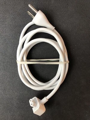 OEM Apple Macbook Volex APC7H 6ft White Power Cord Extension Extender Cable - Image 1 of 4