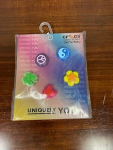 Crocs Shoe Charms 5 piece Set - Double Fun Icons - Picture 1 of 2