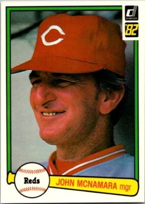 1982 Donruss - John McNamara #526 - Image 1 of 2