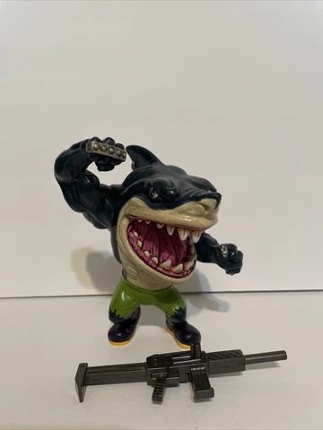 Custom Repaint VTG 1995 Street Sharks Ravenous Ripster 6'' Action Figure mattel Cover