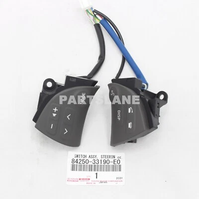 Interruptor de almohadilla de dirección original OEM 84250-33190-E0 Lexus ES350 2007-2009 Foto 1 de 2