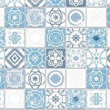 1:12 Scala A3 Mediterranea Azzurro Mattonelle Scheda Tumdee Casa Delle Bambole